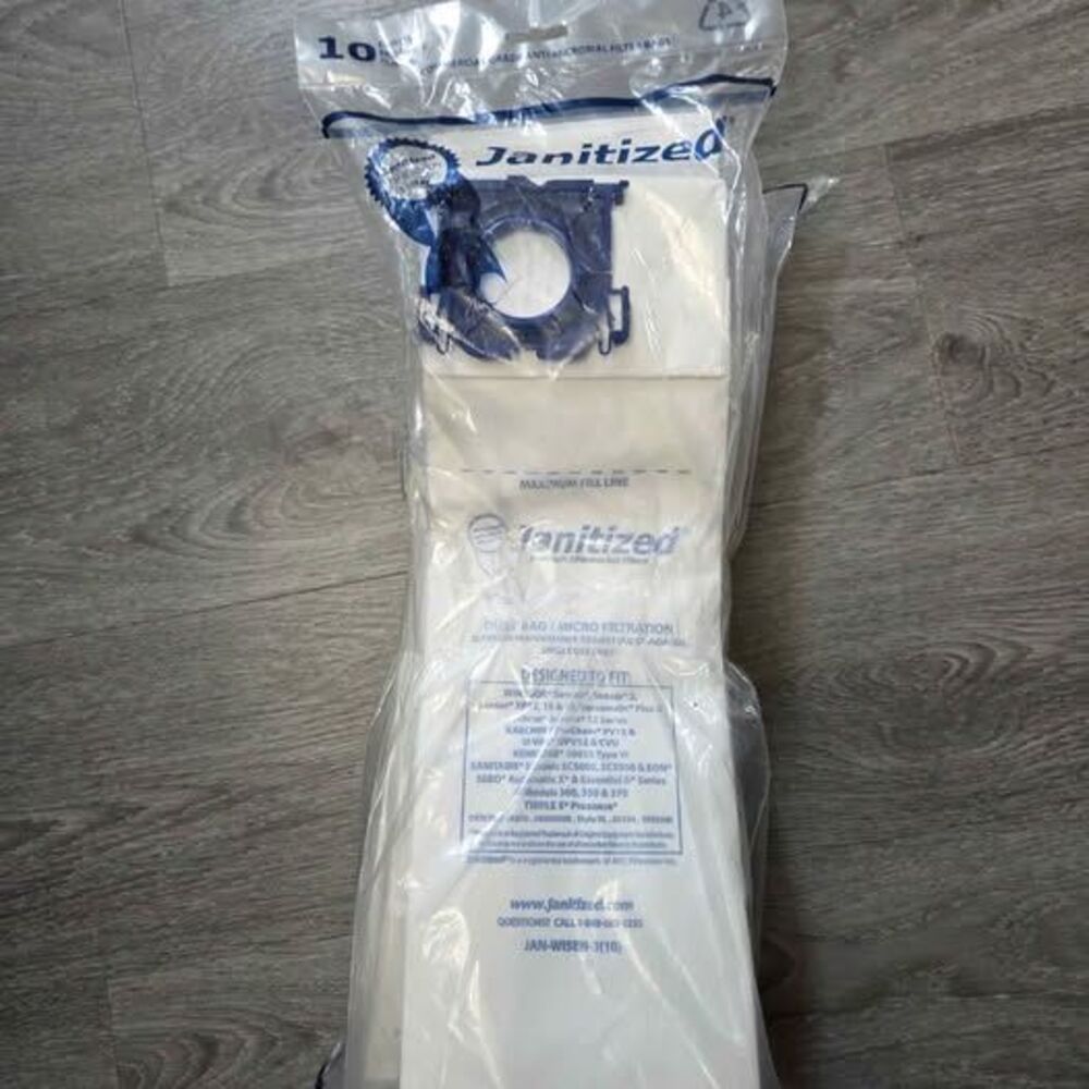 Janitized & ProTeam Vacuum Filter Bags